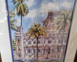 Hawiian Litho signed by Artist