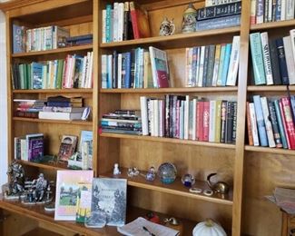 These are just some of the books - classics, Shakespeare, Novels, Coffee Table, Travel, Children's Books, Educational, etc. 