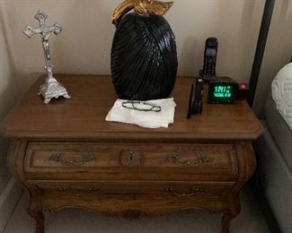 Set of Heritage Low Boy end/bedside chest