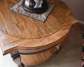 Round End Table 25 1/2" R x 20"H