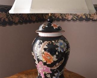 $40 Asian Table Lamp 33"H 