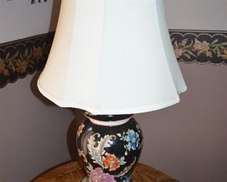  Asian Table Lamp 33"H 