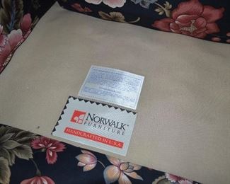 Love-Seat Hardly Sat on. 7ft W x 33"D x 31"H (Seat 21"D x 18"H)