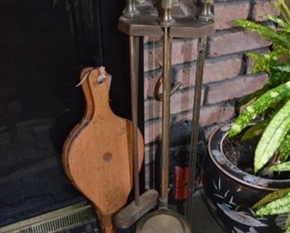 Fireplace tools $30