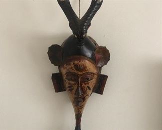 Antique hand painted mask
-$350