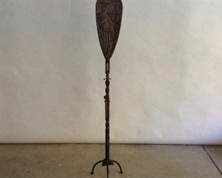 Hand carved Brazilian Souvenir Oar
-$750