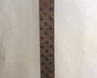 76x12x.5 Antique Indonesian hand carved wooden panel
-$695