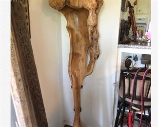 72” high Driftwood Root statue
-$2200