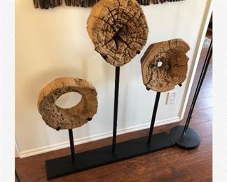 3 Driftwood stumps statue
45x39
-$800