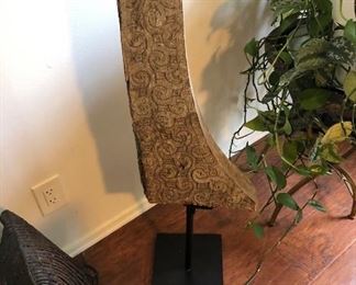 Hand carved Indonesian  antique reclaimed teak
-$500 