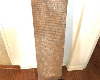 Antique Indonesian reclaimed teal panel
-$395