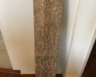 Antique salvaged Indonesian teal panel
-$395