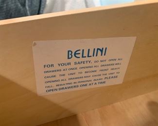 53. Bellini 6 Drawer Dresser (72" x 21" x 32")