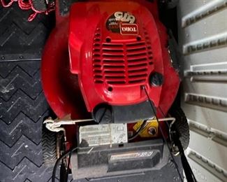 Toro Key Turn Lawn Mower 