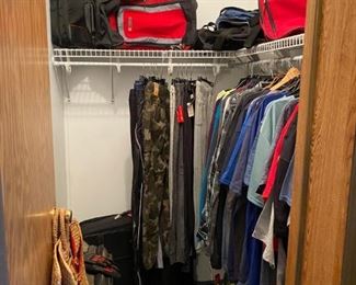 Leisure Pants New with Tags $5 / Casual Shirts New With Tags 2 for $5 / Excellent Condition Bags as marked  