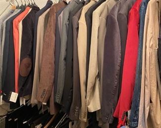 Never Worn Suit Coats $15 / Never Worn Dress Slacks 2 for $10