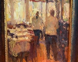 Atalnta artist, Greg Carter:  Buckhead Diner/ The Diner