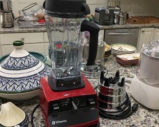Vitamix in red