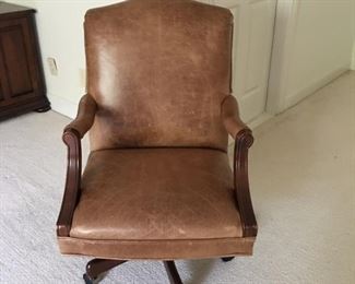 Leather office / desk chair