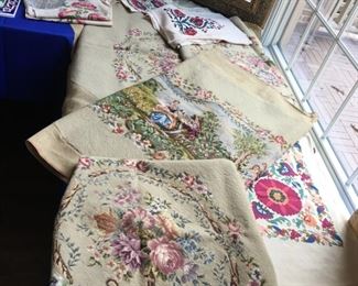 Vintage/ antique Aubusson fabrics