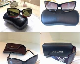 Designer sunglasses versace tomford chanel tiffany&co bulgari salvatore ferragamo