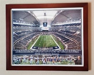 A room full of Dallas Cowboys Memorabilia