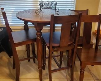 Pub Height Table & Chairs