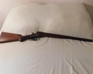 Antique Hopkins & Allen Falling Block Single Shot Shotgun Pat. 1885(No Serial Number)