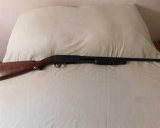 Remington Model 17 20 Gauge Pump Shotgun/Butt Plate Damage (SN 6510)