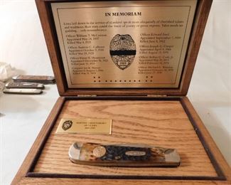 Case XX Greensboro, N.C. Police Department Commemorative Knife in Presentation Box(No. 111)