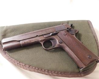 World War One Colt Model 1911 45 Semi Auto U.S. Pistol(SN 390017/1918 Date)
