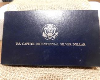 1994 Proof U.S. Capitol Bicentennial Silver Dollar