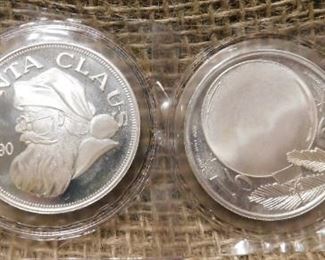 2 One Ounce Silver Rounds 