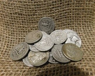 20 Silver Quarters