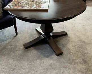 ETHAN ALLEN Wood Game Table