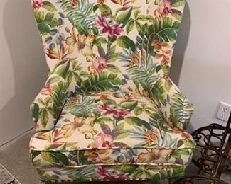 PIER ONE Floral Sitting Chair