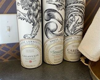 GAME OF THRONES Limited Edition Liquor Containers