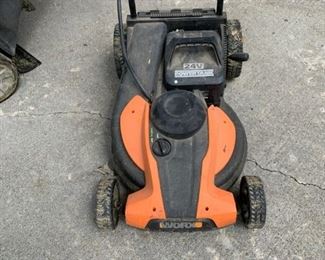 Worx Battery Powered Mower