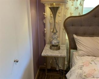 Marble Topped Side Table