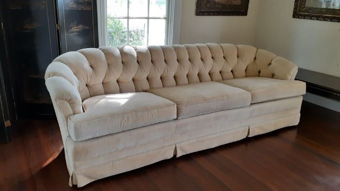 The Kevin Bacon Couch - Available in this sale! A young Kevin Bacon filmed a movie in Rhode Island and made out on this couch in the movie!