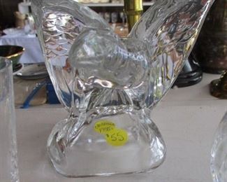 Cambridge glass eagle
