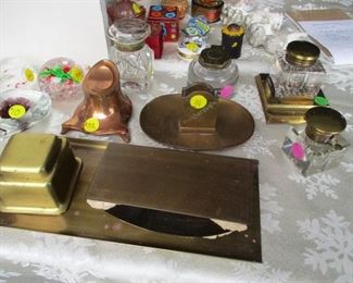 selection of early ink wells