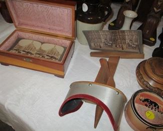 Stereoscope and slides