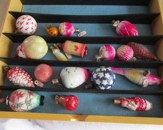 Vintage Christmas tree lights.