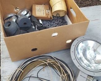 banding Clips, wire, light