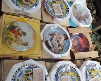 11 collectible plates