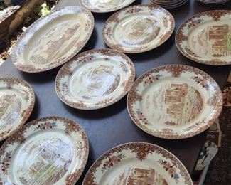plates, plater, saucers