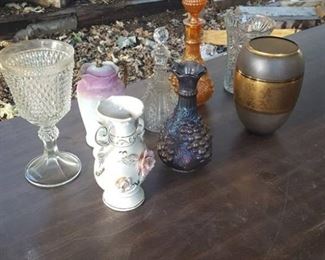 Vases and decanters