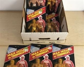 7 Hulk Hogan figurines