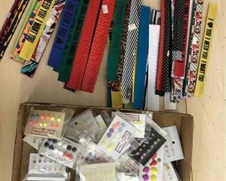 nostalgia jewelry- approx 30 snap bracelets and over 120 pairs colorful earrings